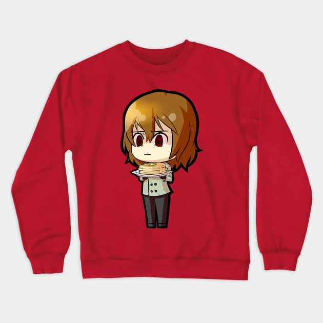 Chibi Goro Akechi - Persona 5 Crewneck Sweatshirt by MangaXai